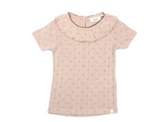 Lil Atelier top rose dust blomster